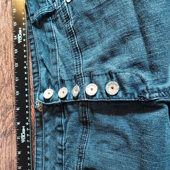 Almost Famous Dark Blue Jean Shorts - Picture 5 of 13